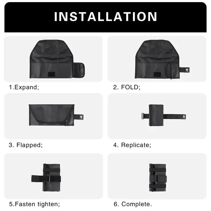 Rhinowalk Vélo Outil Sac Avant Top Tube Cadre Sac De Selle Burrito Pack Pochette