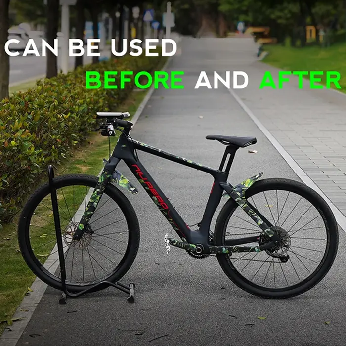 2025 mise à niveau coloré vélo garde-boue en Fiber de carbone avant/arrière VTT route pneu aile