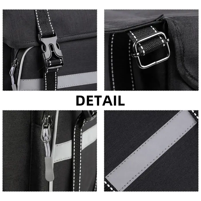 Sac de vélo double face 25L