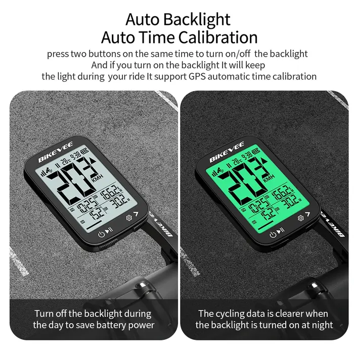 Compteur de vitesse de vélo GPS