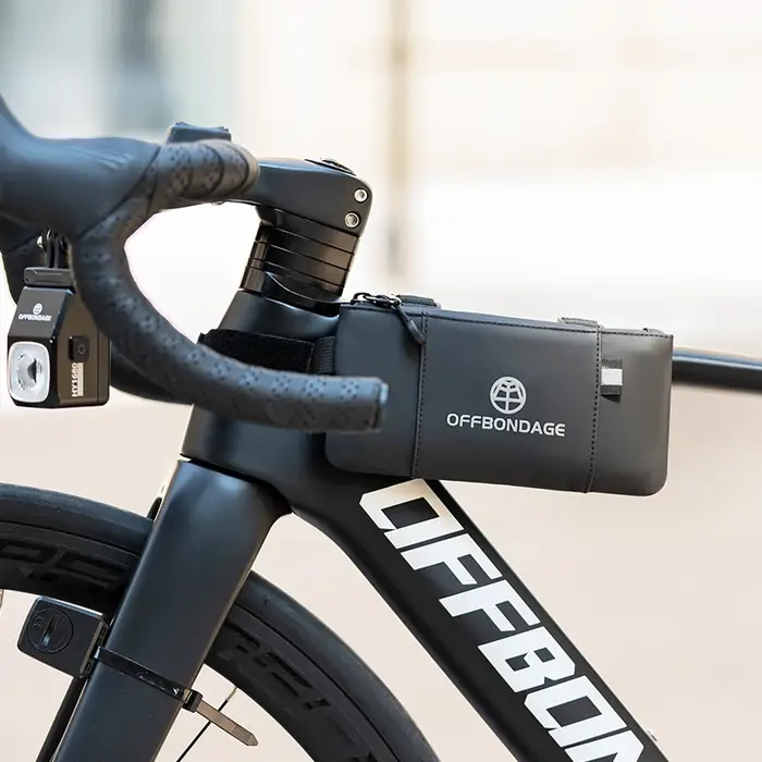 Sac latéral pour tube supérieur de vélo