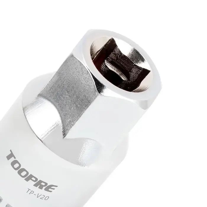 Extracteur de support inférieur de vélo, 20 dents, trou carré, clé de réparation de cannelure, clé d