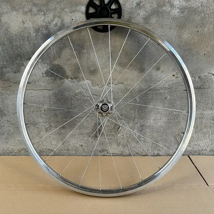 Moyeu de roue de vélo, jante de vélo de route rétro