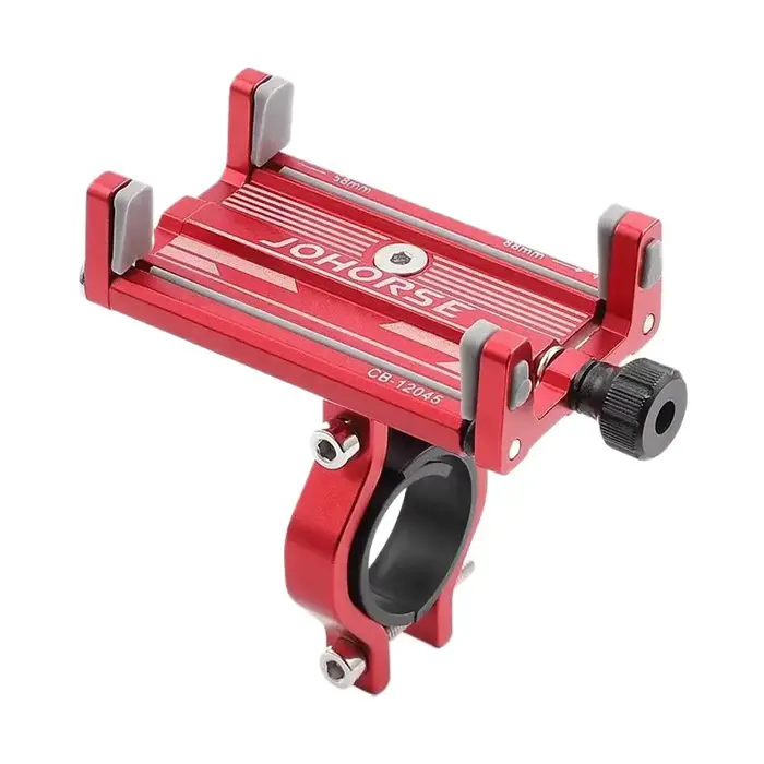 Support de téléphone portable en alliage d'aluminium pour vélo électrique