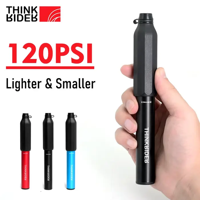 ThinkRider-Mini pompe à air manuelle portable pour vélo de route et VTT