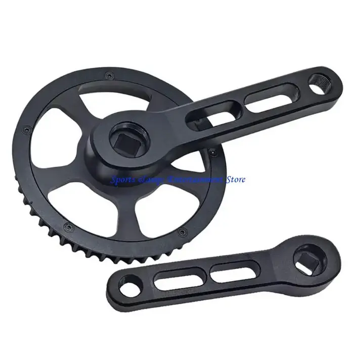 G7NF 46T 120mm pédalier trou carré pignon manivelle pour vélos montagne pédalier, vélo pliant manive