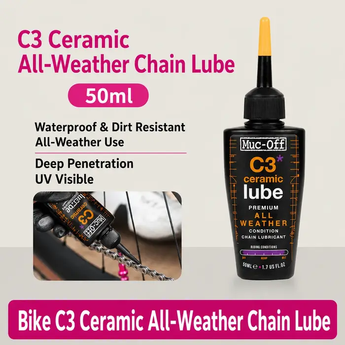 Lubrifiant pour chaîne de vélo Muc-Off 50 ml