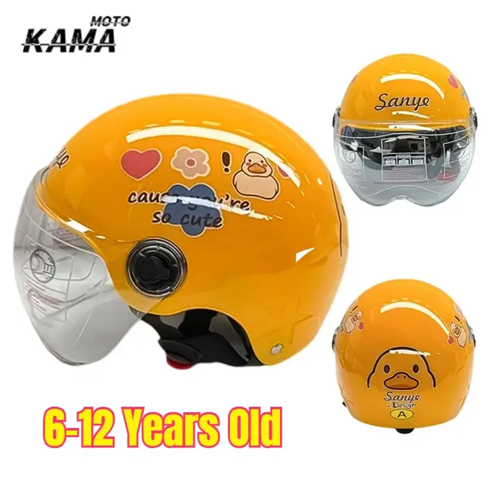 Casque de sécurité de vélo pour enfants de 6 à 12 ans