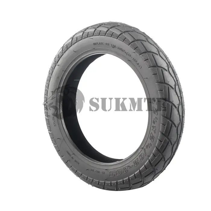Pneu de 12 pouces (62 -203)12 1/2X2 1/4 poussette de vélo urbain pour pneus extérieurs de Scooter électrique convient à
