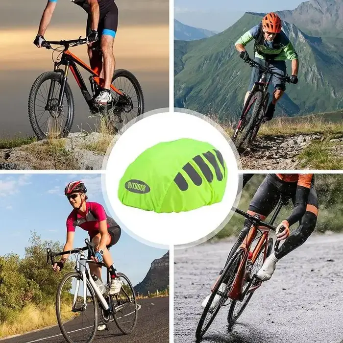 Housse de pluie pour casque de vélo