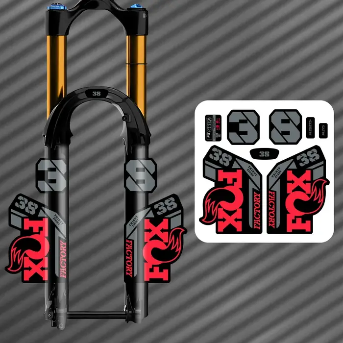 ENDURO autocollants de fourche avant pour vtt vélo qualité