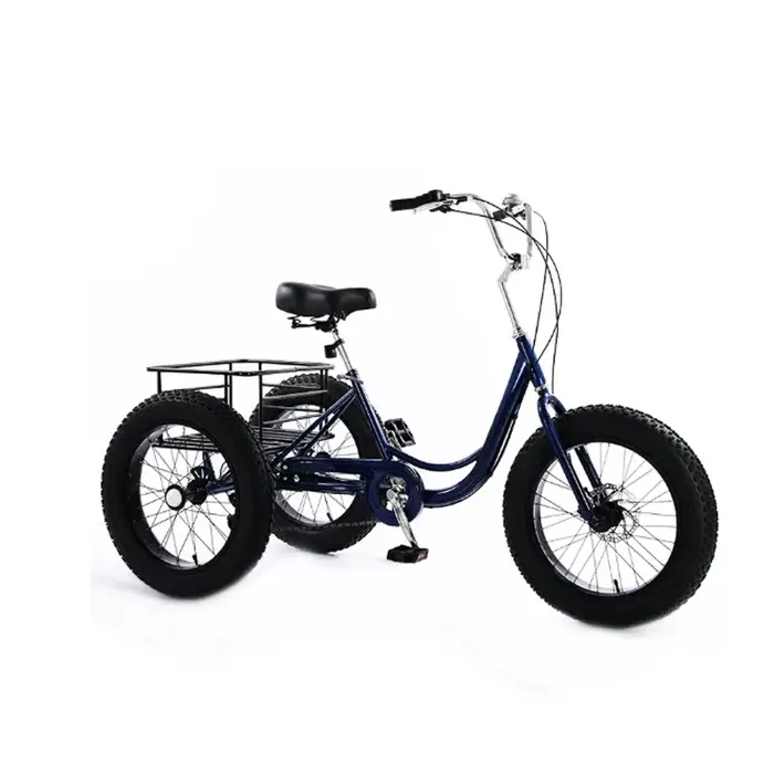 Roue de vélo à trois roues de 20 pouces * 4.0 / Roue de vélo tout-terrain / Roue gauche / droite à 36 trous