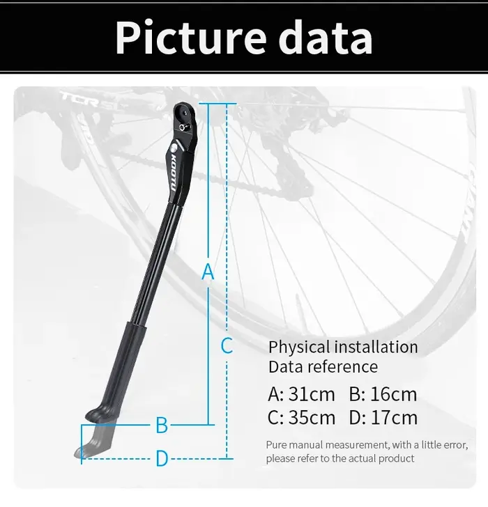 Support de pédale de vélo trépied à dégagement rapide