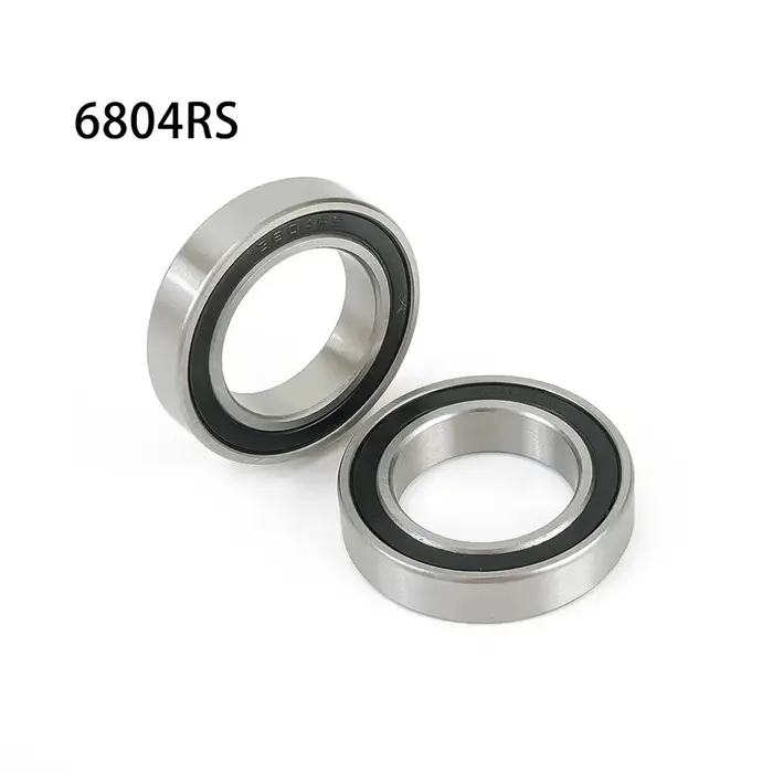 Roulements de vélo 20x32x7mm 2 pièces/ensemble en acier 61804 Section mince 61804/6804-2RS 6804-2RS environ 18g