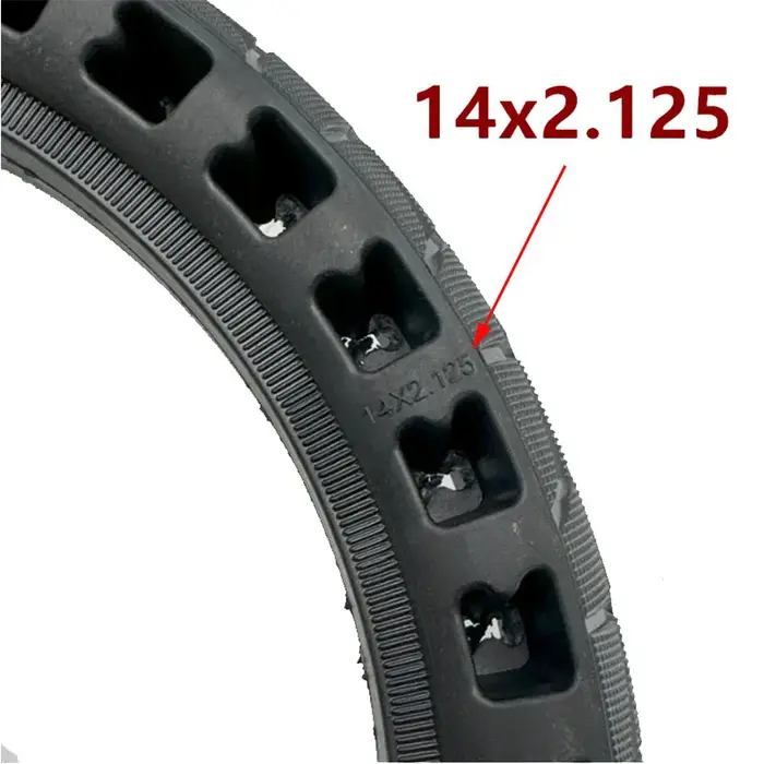 Pièces de rechange anti-crevaison pour vélo pliant