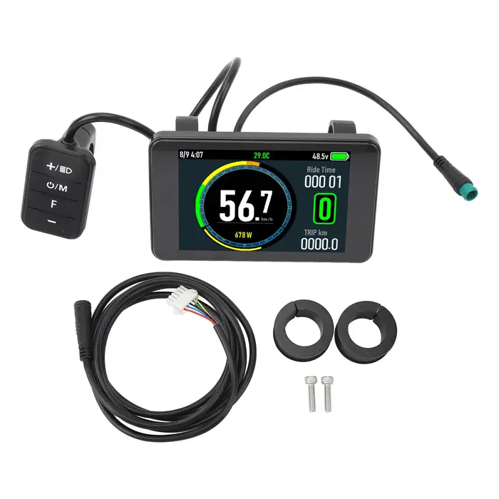 Écran LCD coloré T8 pour vélo électrique