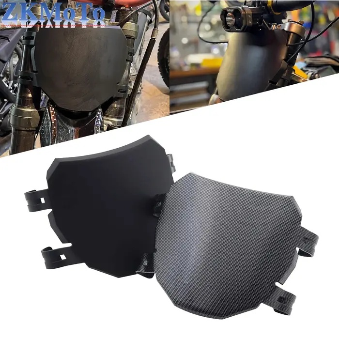 Plaque d'immatriculation universelle pour moto et vélo électrique