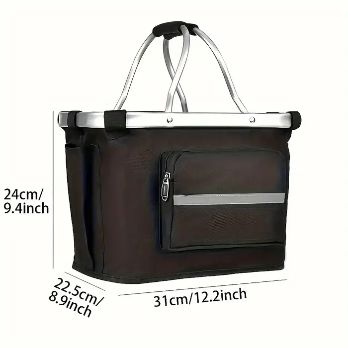 Panier de vélo pliant, 1 pièce, petit porte-chien pour chat et chien, panier avant amovible pour gui