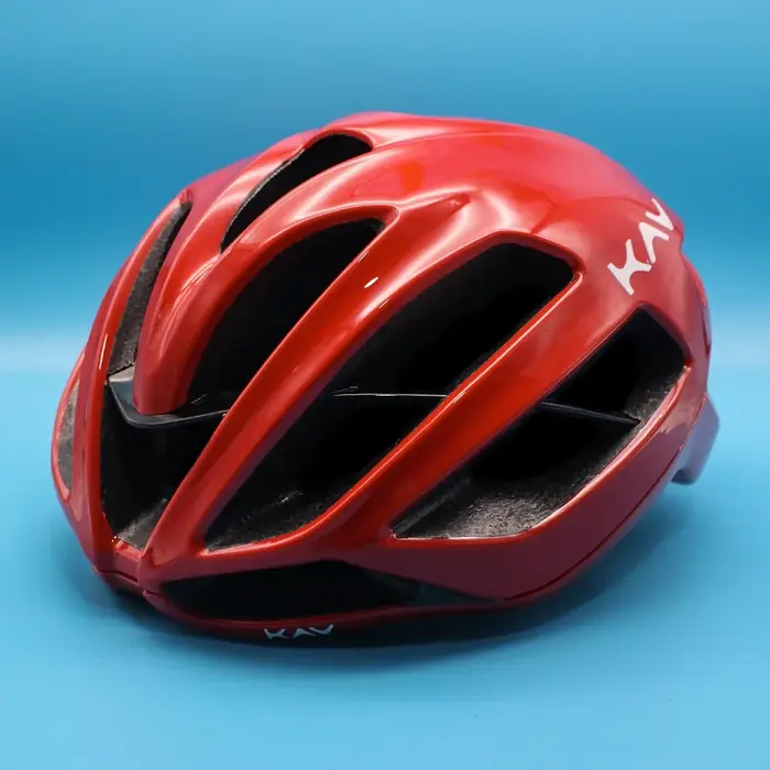 Casque de vélo de route Airbreaker rouge