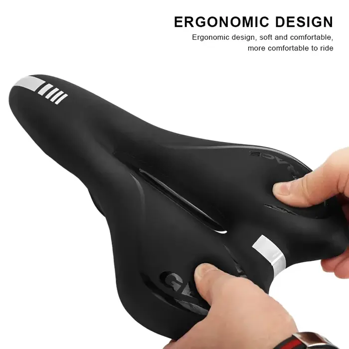 Selle de vélo en Gel, siège de vélo de route et de montagne