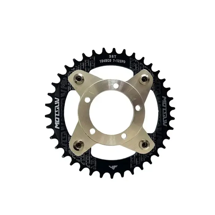 Plateau de vélo électrique avec adaptateur, pour Bafang BBS01/02 32T 34T 36T 38T, accessoires de cyc