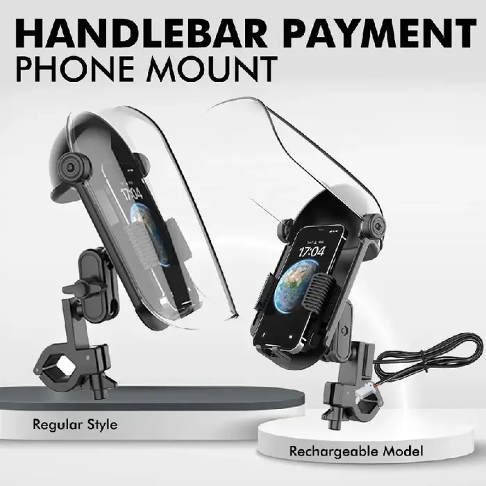 Support de téléphone pour vélo électrique avec pare-soleil