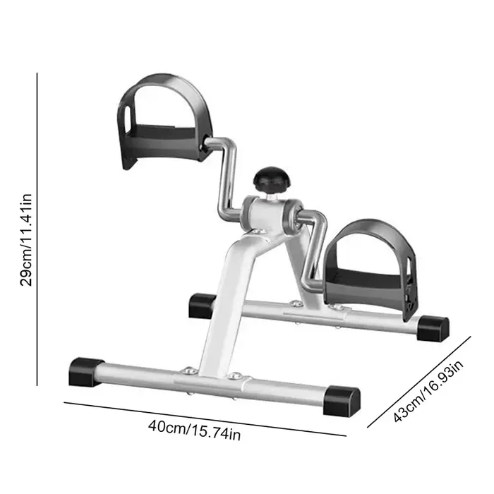 Vélo pliable portable sous le bureau avec résistance réglable