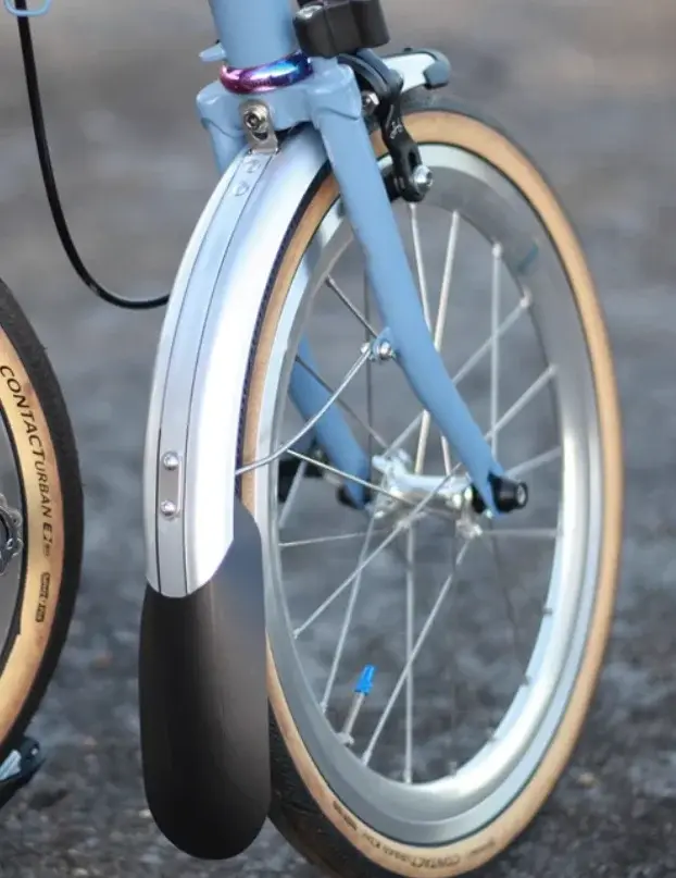 Garde-boue de vélo pour garde-boue Brompton avec support de roue de garde-boue pour ligne c une lign