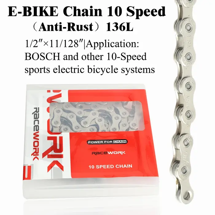 Chaîne de vélo électrique 8 9 10 11 12 vitesses