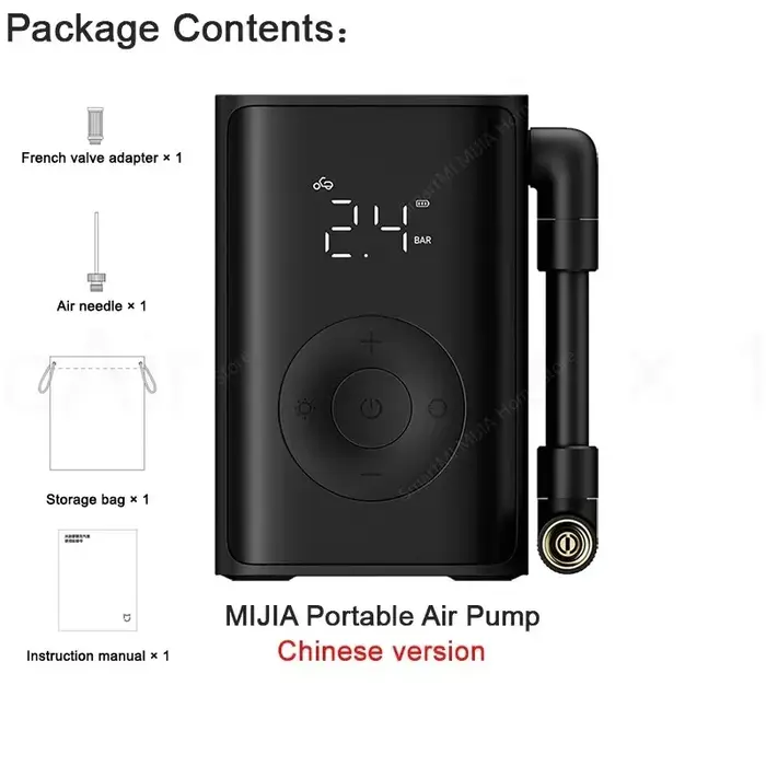 XIAOMI MIJIA Compresseur d'air électrique portable 150 PSI