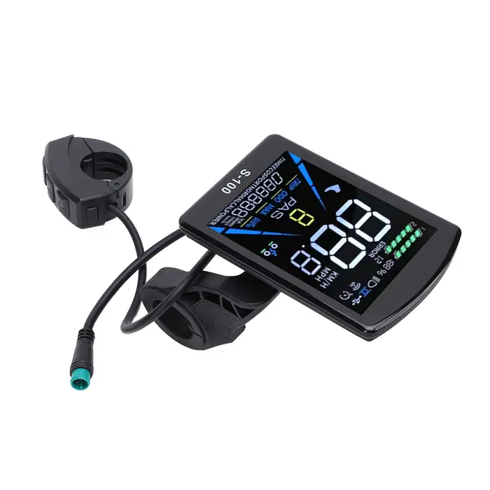 Écran de panneau de vélo électrique robuste 24V 36V 48V 60V 72V