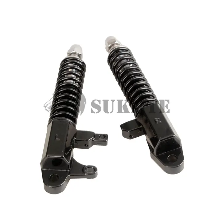 Amortisseur 10 pouces Scooter électrique fourche avant choc hydraulique roue antichoc ressort rebond pour KuGoo M4 Pro