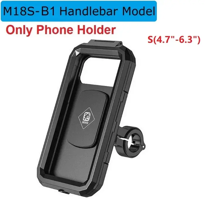 Support de téléphone de vélo étanche, Rotation à 360 degrés, pour moto, entièrement fermé, sensible 