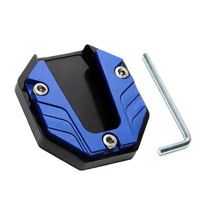 Extension de béquille latérale pour moto, support de pied, plaque d'extension, accessoires moto