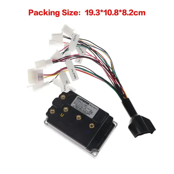 Contrôleur de moteur mini Fardriver ND72260 80A 260A haute puissance pour vélo électrique