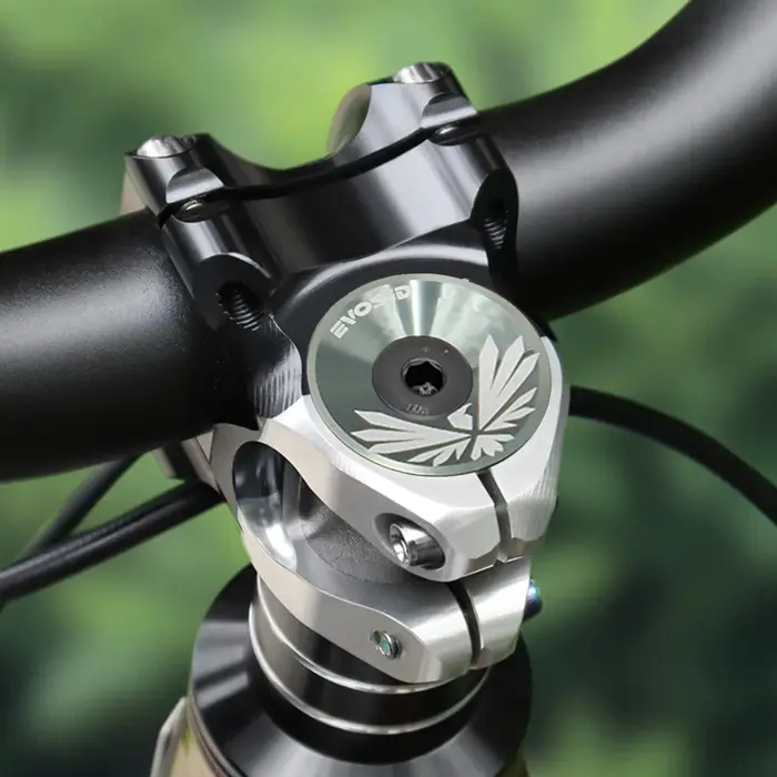 Capuchon de potence de vélo en alliage d'aluminium