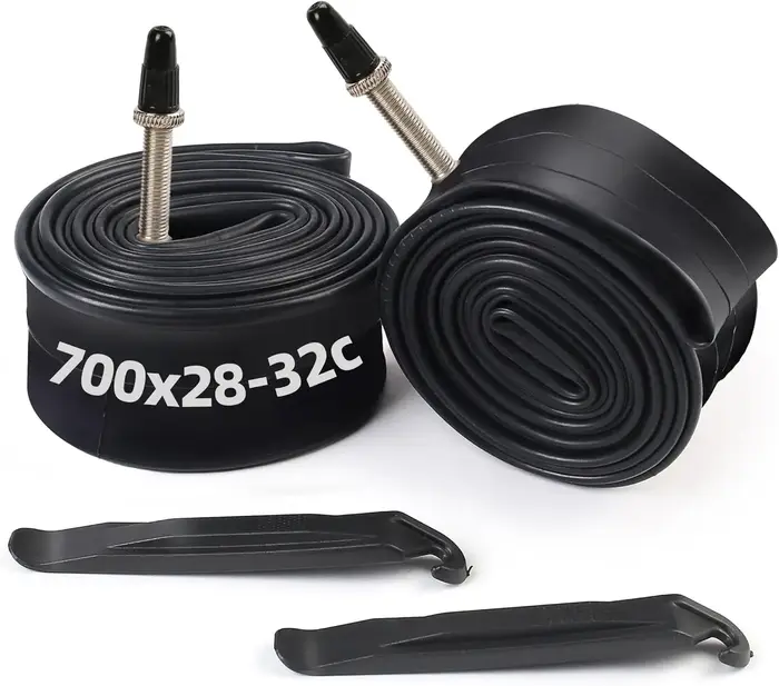 2 chambres à air de vélo 700c pour 700x32-40c, 700x23-28, chambre à air de vélo de 28 pouces pour vélo de route, vélo de gravier, VTT