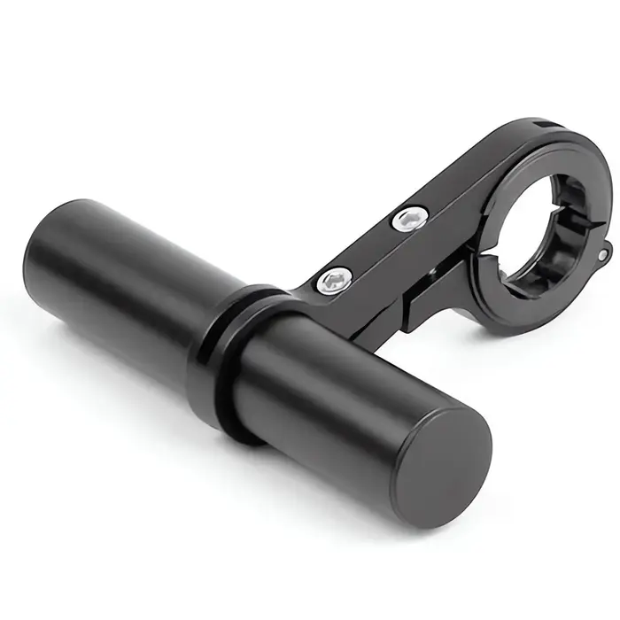 Extension de guidon en acier au carbone pour vélo de montagne route ou BMX avec support de téléphone GPS et accessoires