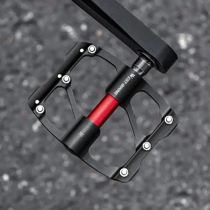 Pédales de vélo en aluminium WEST BIKING à 3 roulements