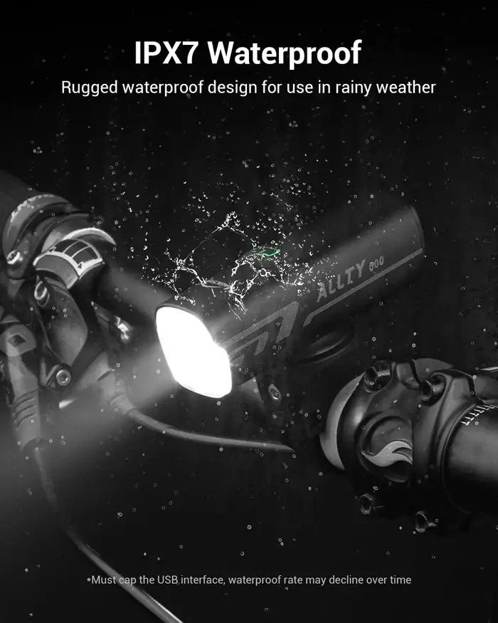 Éclairage LED pour vélo de route Allty 600