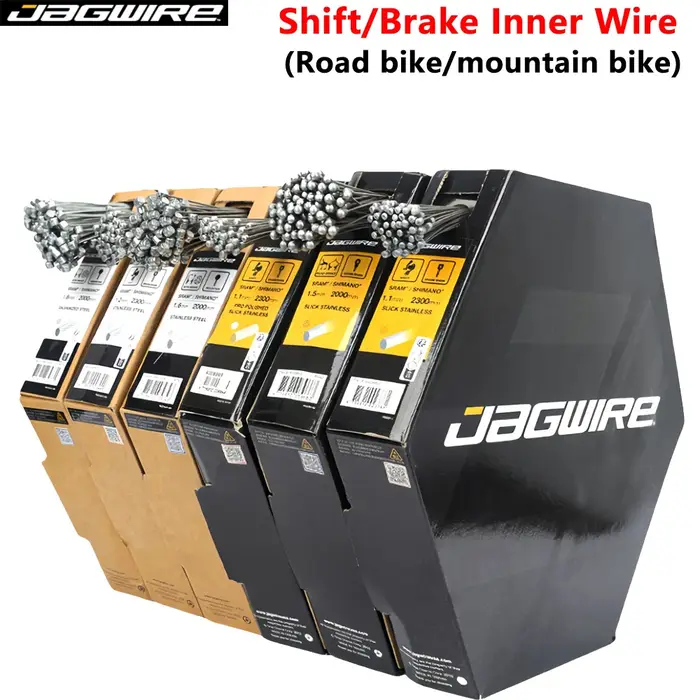 JAGWIRE changement de vitesse/fil intérieur de frein lisse en acier inoxydable Elite poli Ultra vélo de route VTT frein/ligne de changement de vitesse lisse en acier inoxydable