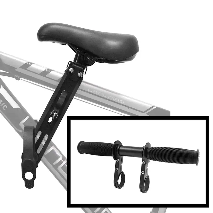 Siège de vélo vtt enfant monté avant pour 2 3 4 5 ans vendu siège bébé souple cadre de vélo de monta