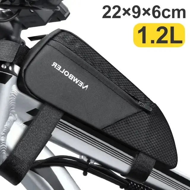 Sac de vélo étanche, sac de cadre de Tube avant supérieur de cyclisme