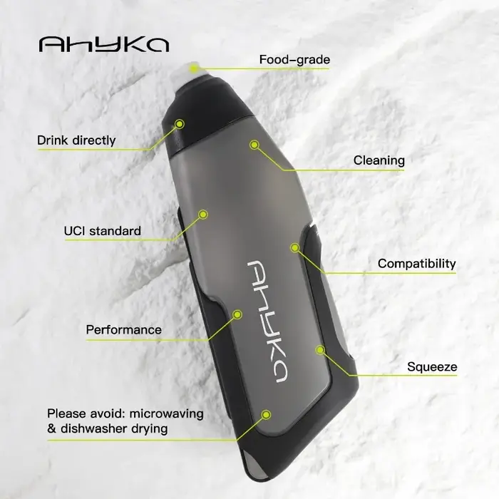 Vélo aérodynamique bouteille d'eau support ensemble 600ml
