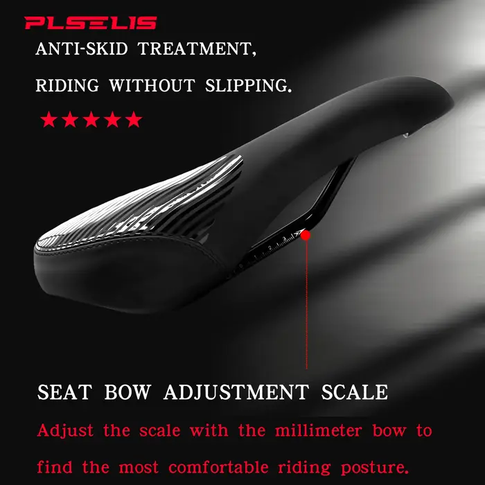 Plselis épais doux selle de vélo VTT coussin de siège imperméable Durable