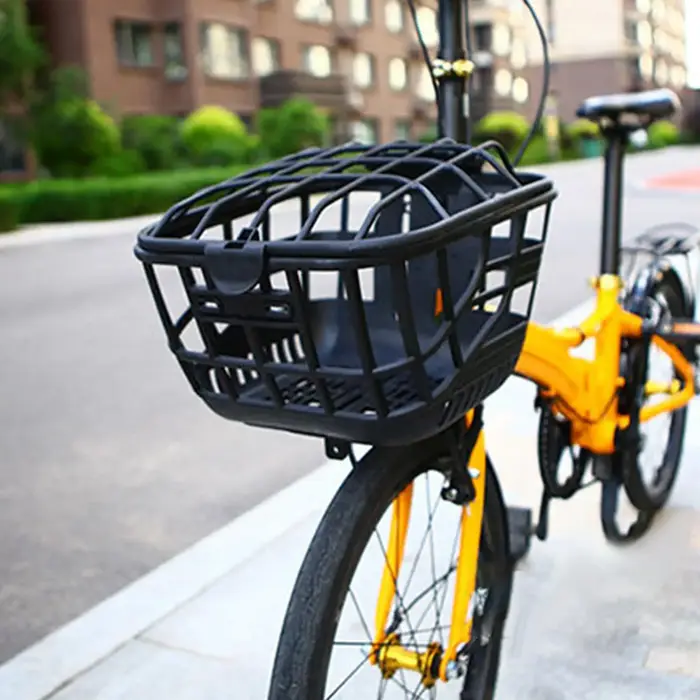 Porte-paniers avant de vélo facile à installer