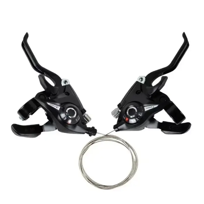 Leviers de frein avec câble de changement de vitesse pour vélo