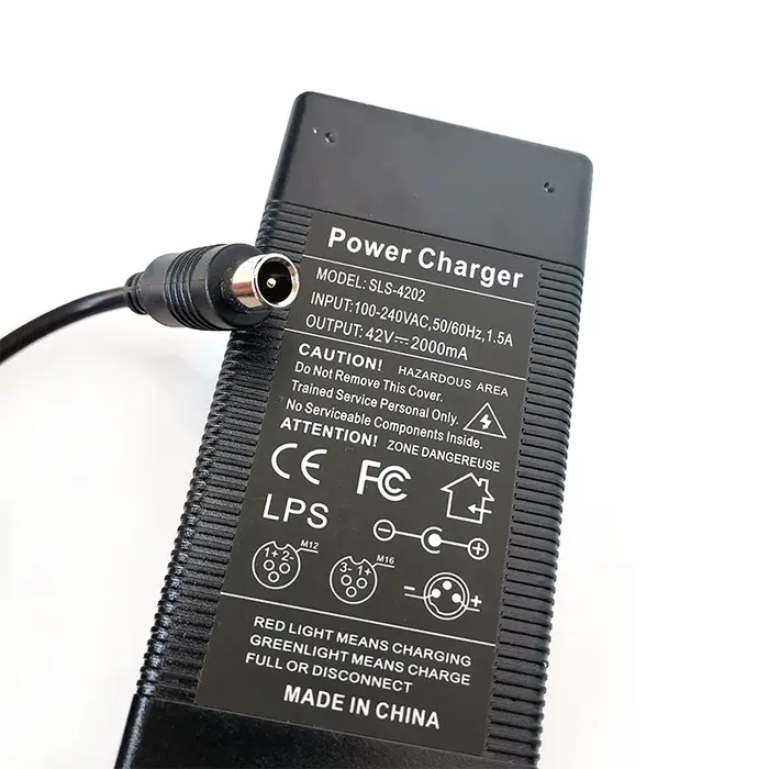 Adaptateur de chargeur d'alimentation 42V 2a pour Scooter électrique Xiaomi M365 1S Pro pour pièces 
