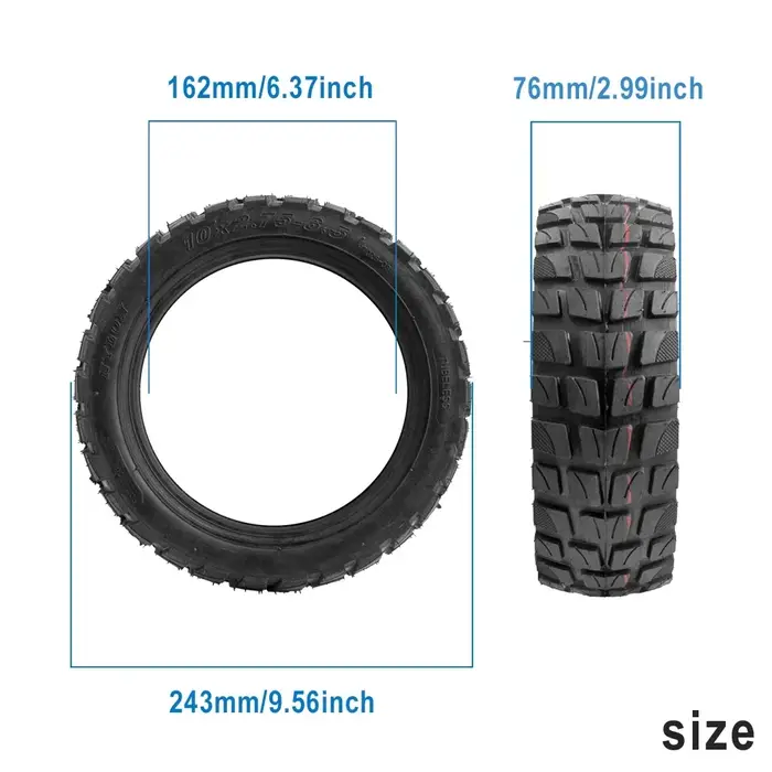 Pneu extérieur 10x2.75-6.5 pour Speedway 5