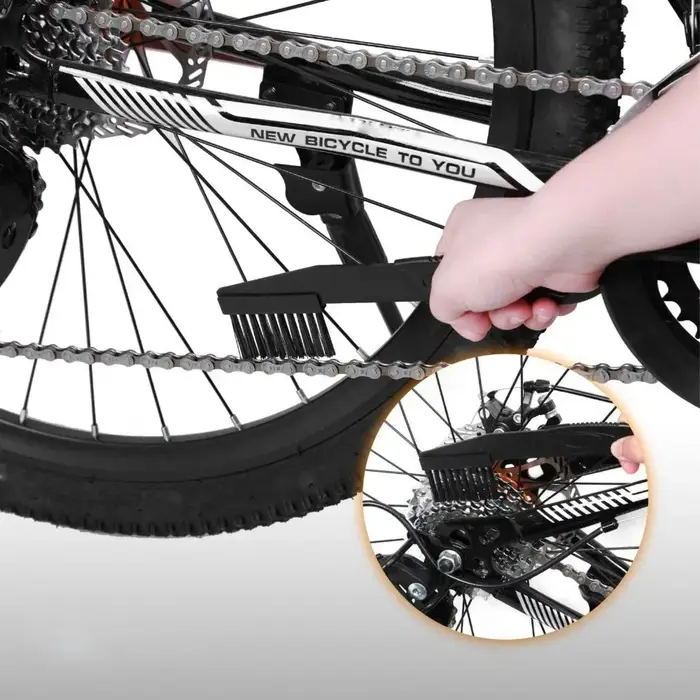 Kit de nettoyage et de lubrification pour chaîne de vélo
